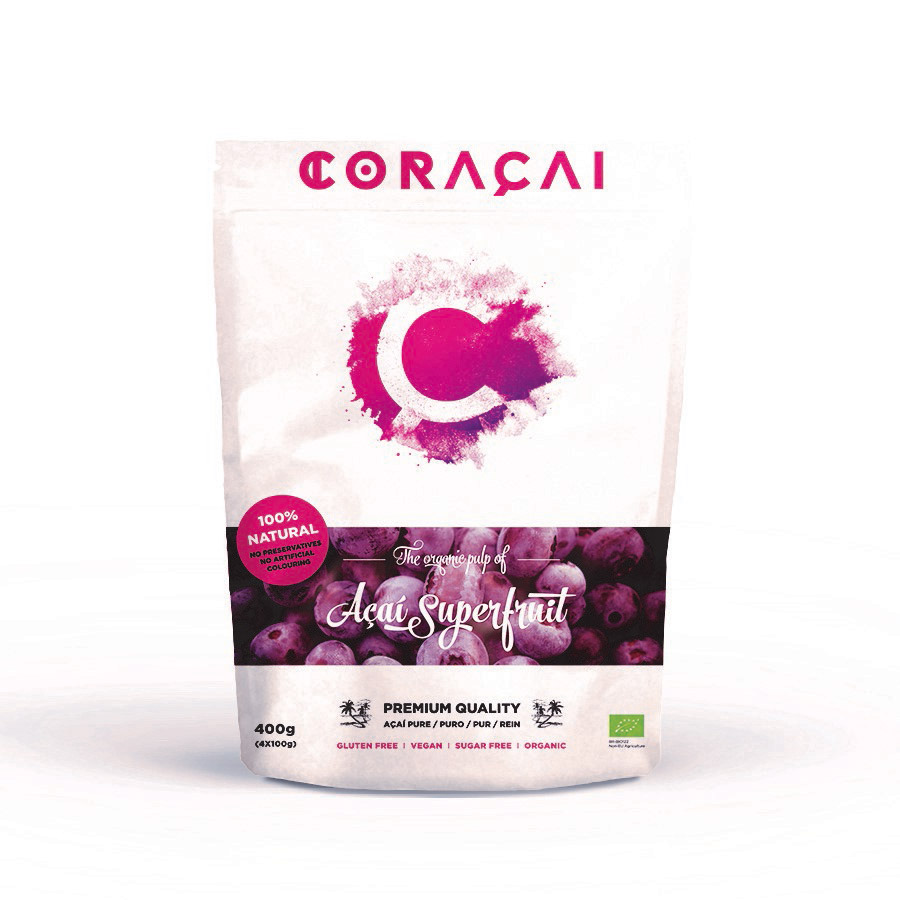 Bolsa de pulpa de açaí